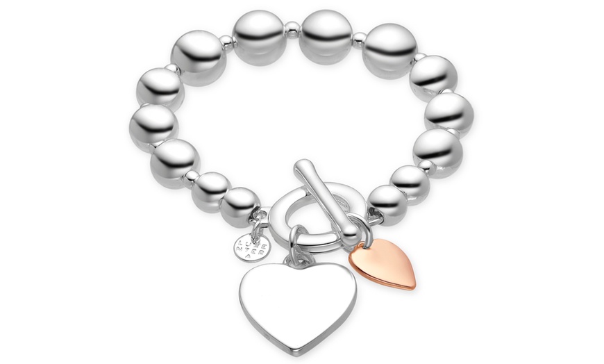 Image 2: Luxenter Irulox Rhodium-Finished Bracelet with Adjustable Length