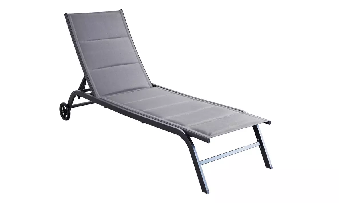 Lot de 2 transats en aluminium AUCKLAND, Kokoon