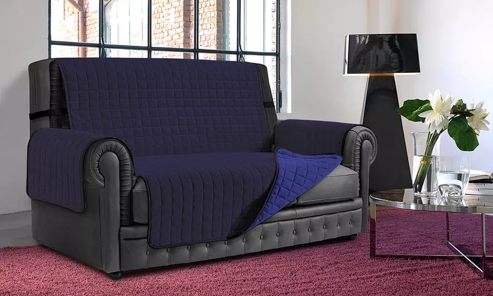 Housse de canapé matelassée anti-taches