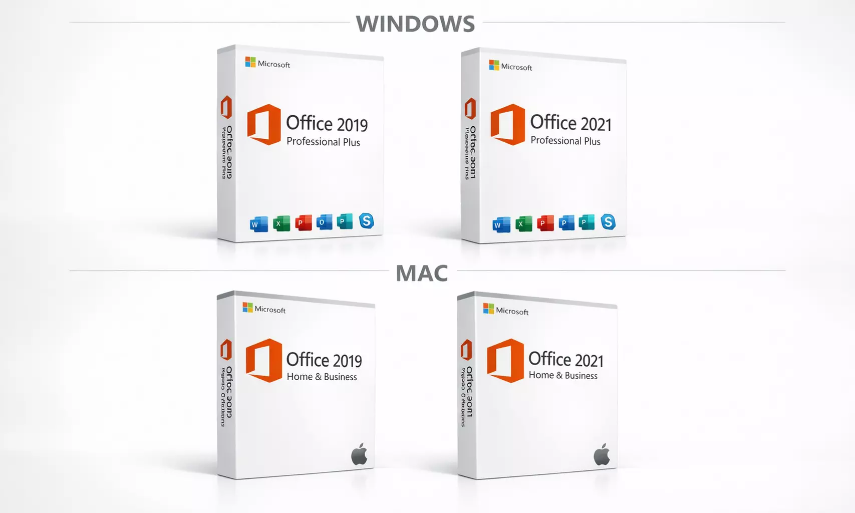 Microsoft Office 2021, 2019 or 2016 for PC or Mac: Lifetime License (Up to 92% Off)