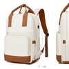 Image 3: Kono Casual Contemporary Backpack w/ Laptop Sleeve Daypack School Bag