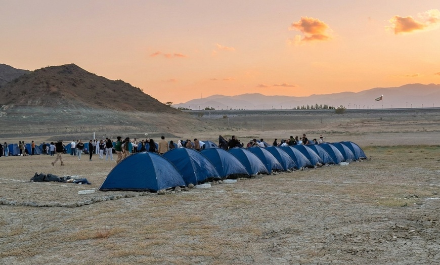 Image 7: Overnight Mountain Camping w/ BBQ, Charcoal & Fire Gel, Zipline,& More