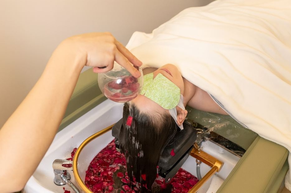 60-Min Signature or Premium Head Spa + Full-Body Chair Massage for One or Two at RIVIEREE INC (Up to 61% Off)