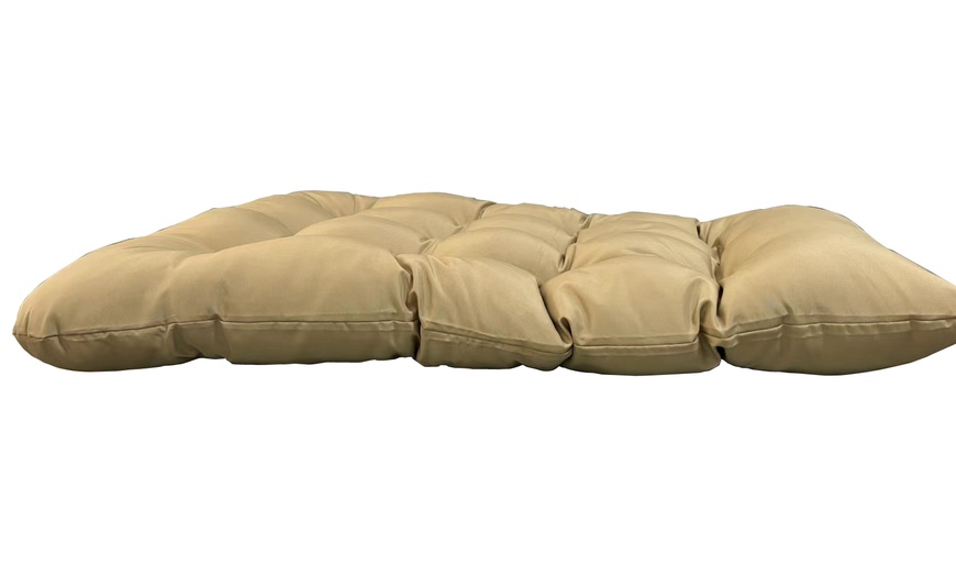 Image 13: Outdoor Rattan Standing Egg Chairs