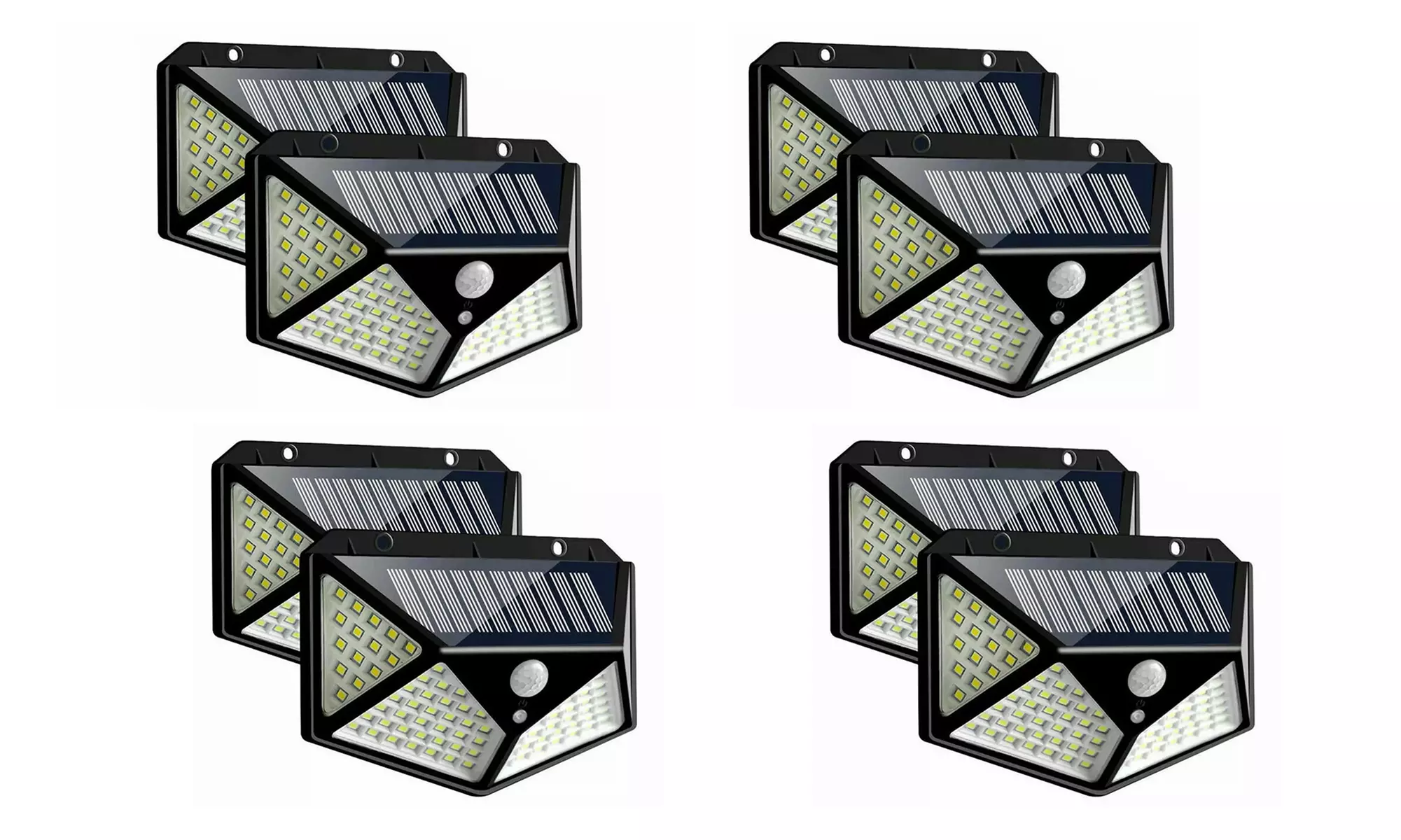 Solar Outdoor Waterproof Wireless Motion Sensor Light (1-, 2-, or 8-pk)