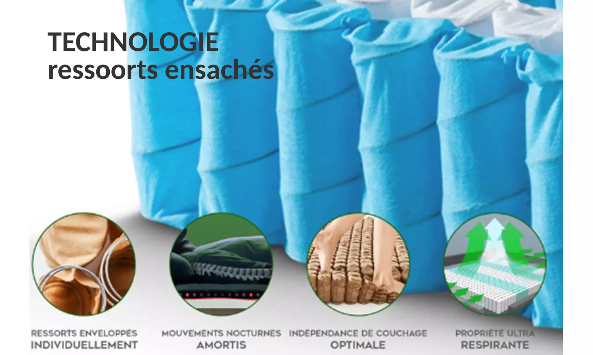 Lit coffre Cômes simili cuir, coloris au choix