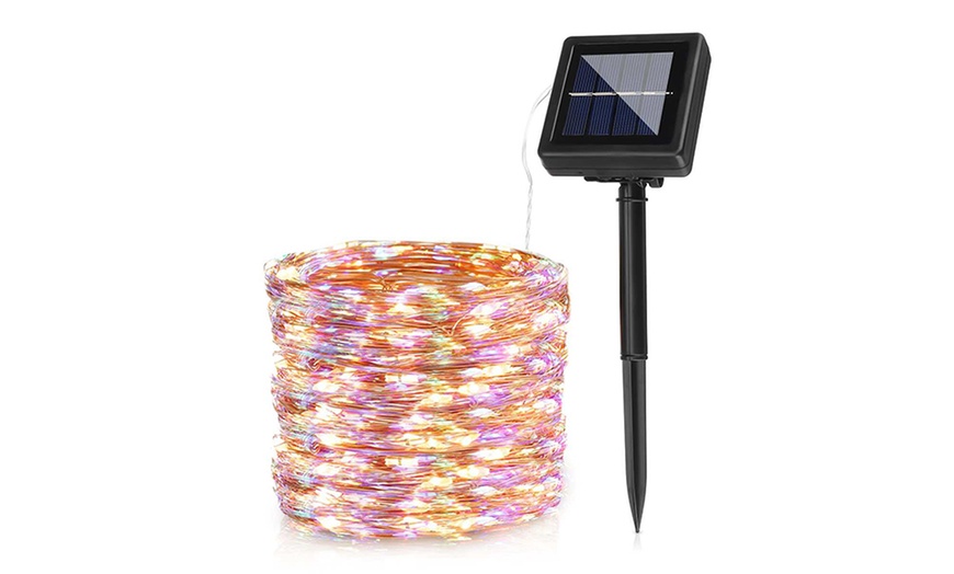 Image 23: Garden Solar Powered Fairy String Light