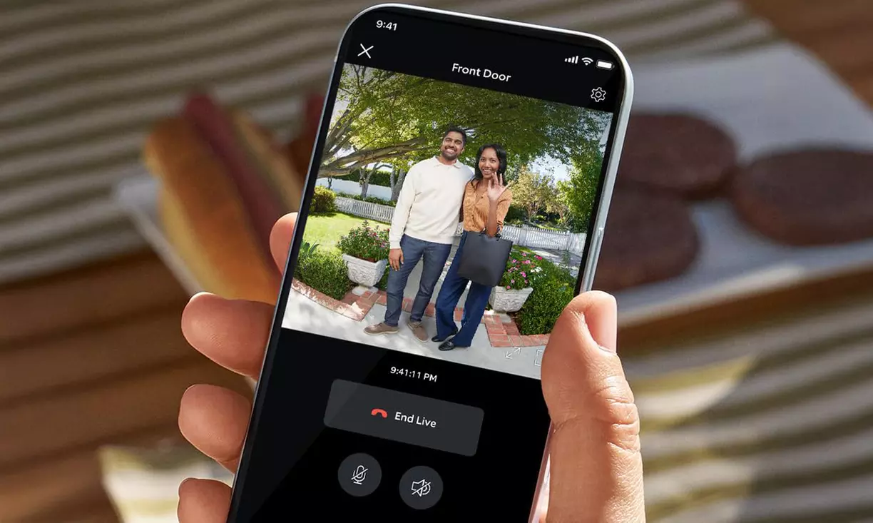 New Ring Battery Video Doorbell - HD 1440p, Colour Night Vision, Head-to-Toe View