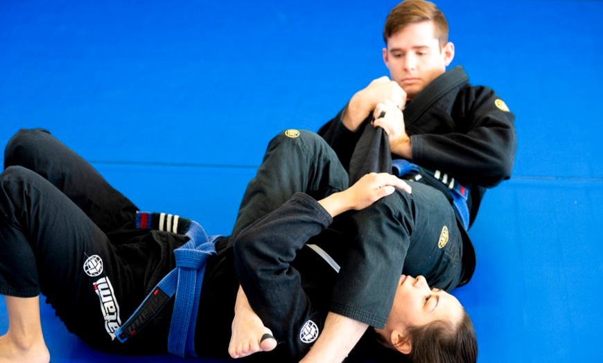 Image 5: Adults JiuJitsu, or Kids JiuJitsu One Month Unlimited Classes