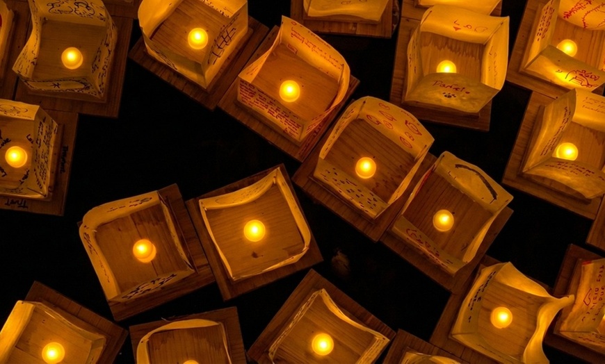 Image 4: Water Lantern Festival Admission for Upto Four People - St. Cloud