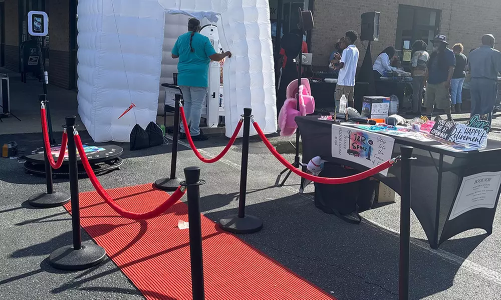 Experience the Thrill of Selfie or 360 Photo Booth Rental Up to Two Hr