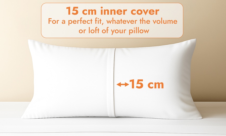 Image 3: Sampur Weißes Bettwäscheset