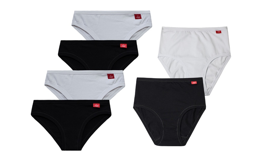 Image 1: Slips ou culottes Liabel en coton bi-élastique
