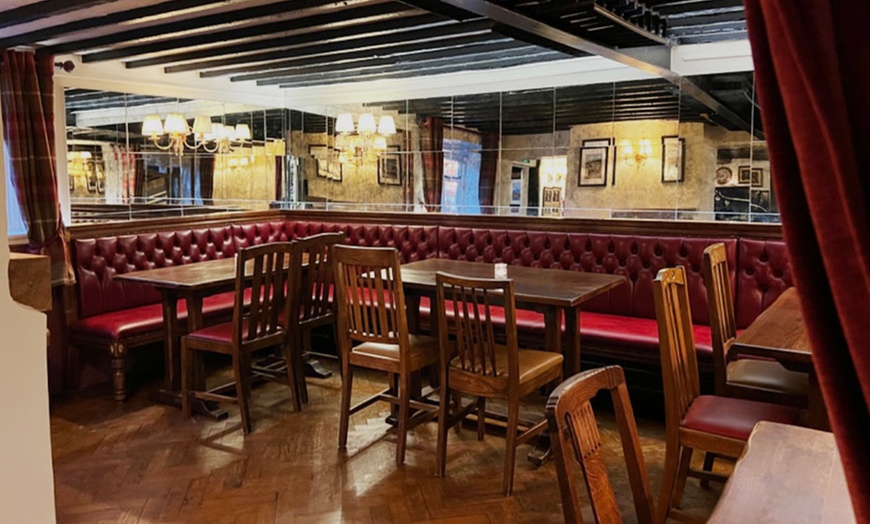 Image 8: For 1, 2 or 4 People: 2-Course Meal with Beer or Wine