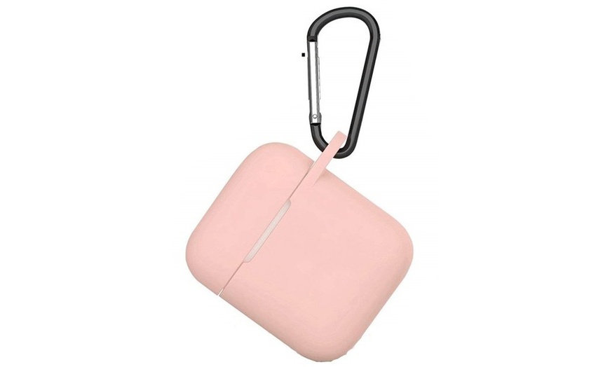 Image 16: AirPods Silicone Case Cover Protective Skin for Apple Airpod Charging Case