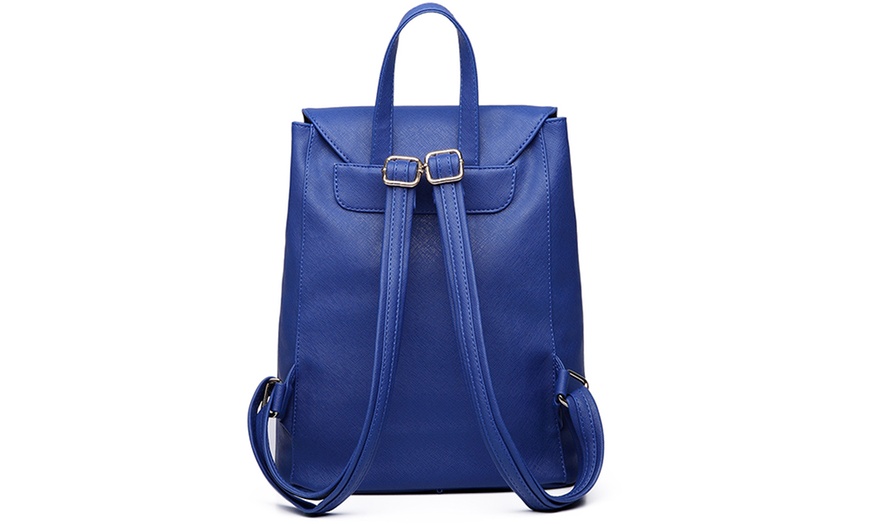 Image 37: MISS LULU Women's Fashion Lightweight Elegant Daily Backpack