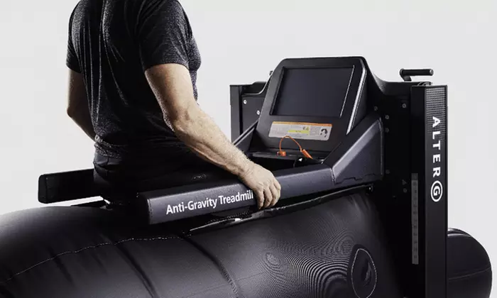 1 o 3 sesiones en cinta de correr sin gravedad para 1 o 2 personas