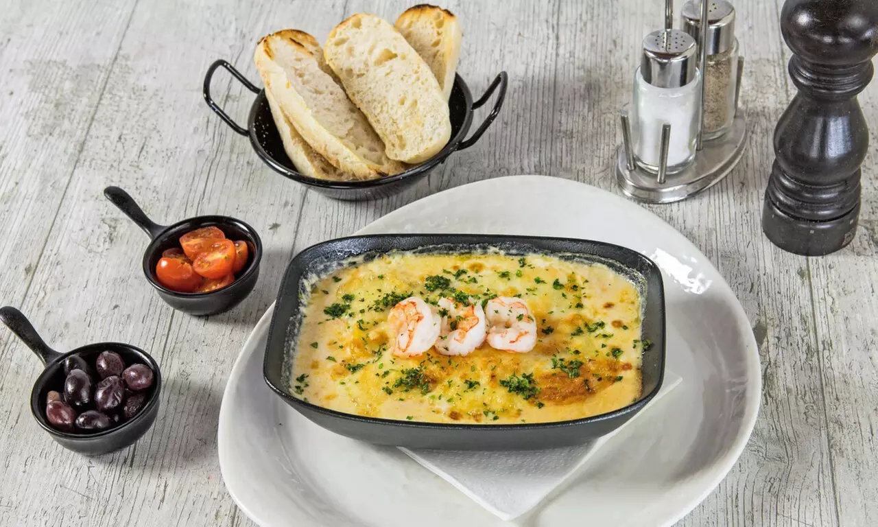 Menú italiano de pasta o pizza para 2 o 4 personas