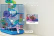 Pawhut 5-Tier Hamster and Gerbil Cage with Tunnel, Wheel and Accessories - Image 7