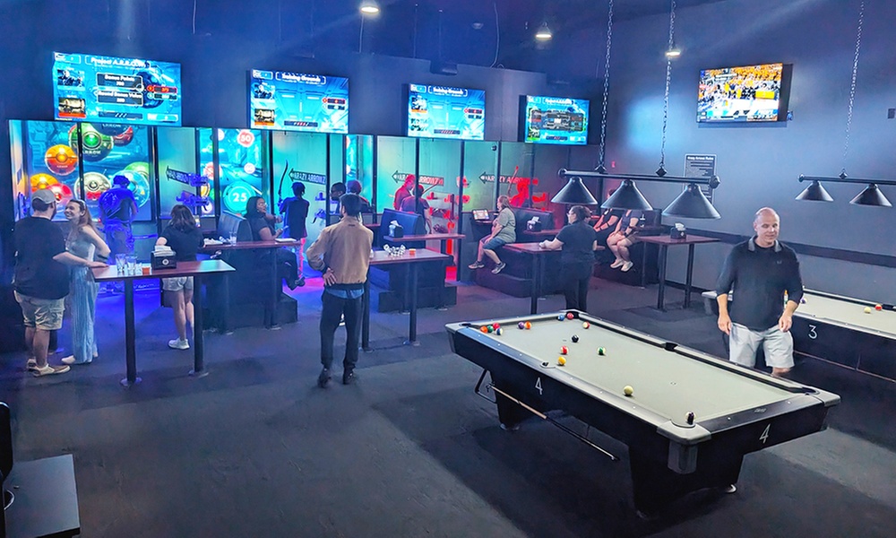 Krazy Arrowz Package + $15 Arcade Credit for Two, Four, Six, or Eight