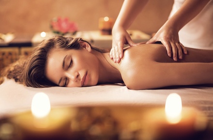 50 Minute Custom Massage with Hot Towels and an Enhancement   - Tilly's Wellness at Studio Elements Salon & Spa