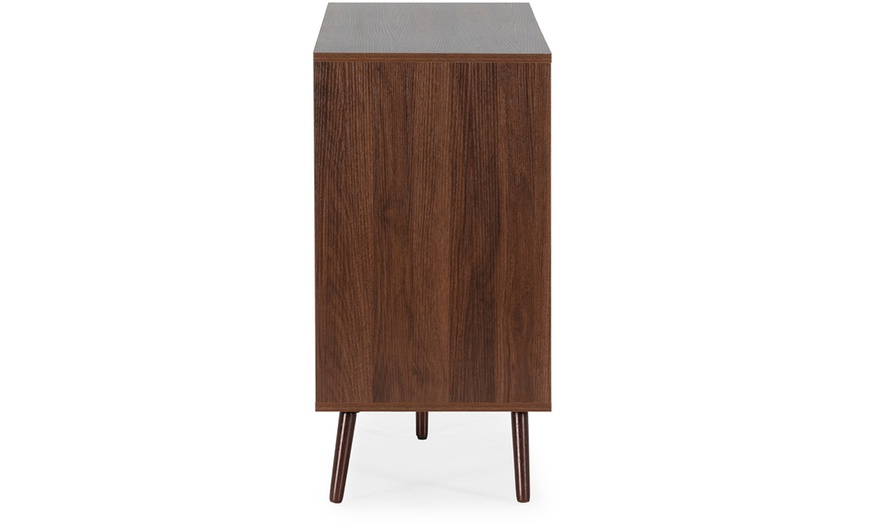 Image 18: Aparador Lluvia de 3 puertas con diseño acanalado de VS Venta-stock