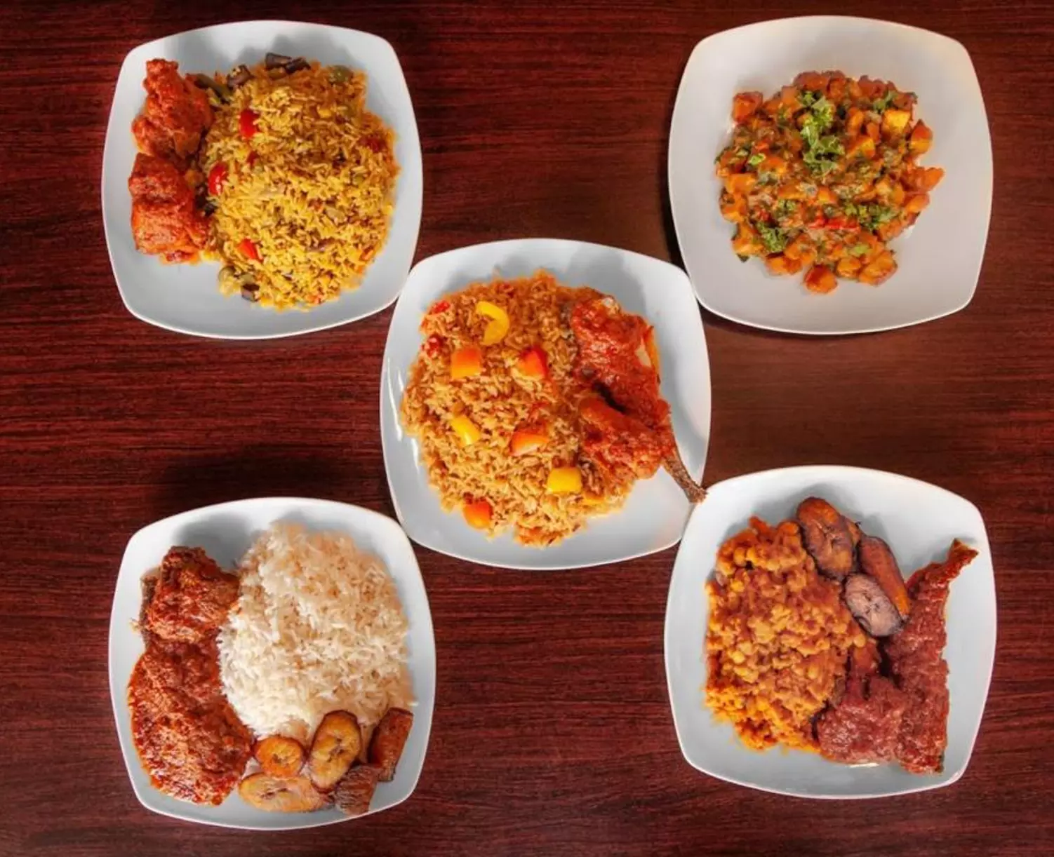 Jollof Rice Combo or $40 Toward Nigerian Cuisine for Two or More