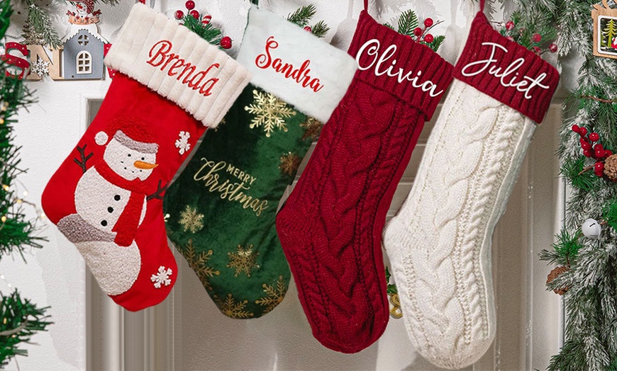 Image 2: Personalized Holiday Gifts: Customize Your Christmas Bags & Stockings!