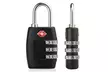 4x TSA Approved Luggage Lock Travel 3 Digit Combination Suitcase Padlock Reset - Second Medium