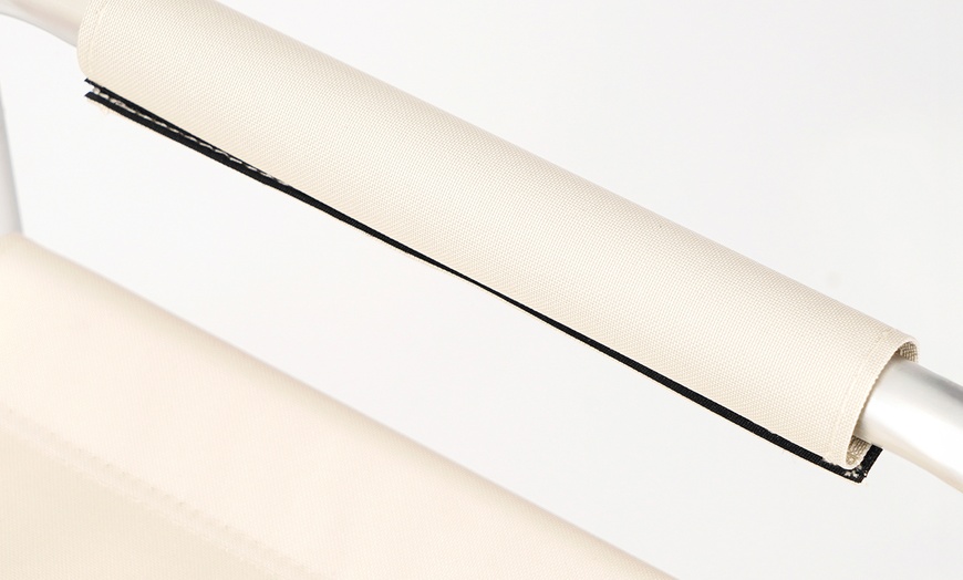 Image 4: Klapstoel met bekerhouder