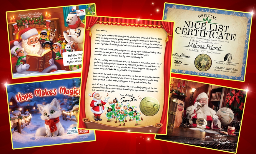 Image 6: Award-Winning Personalized Santa Letter Packages