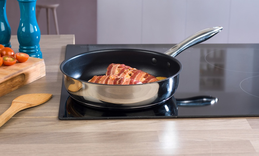 Image 3: Russell Hobbs Five-Piece Pan Set