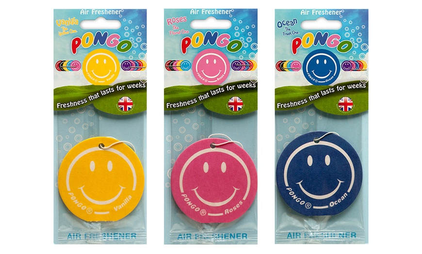 Image 21: Pongo Smiley Car Air Fresheners