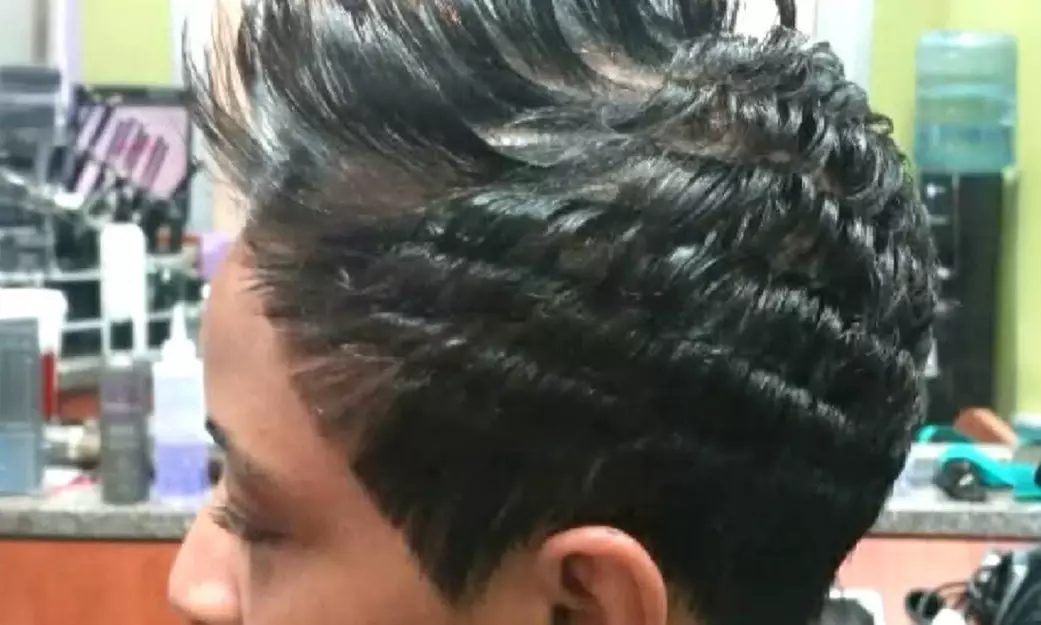 Enhance Your Style: Short Pixie with Taper at Blessed Images