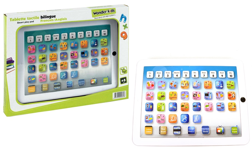 Image 1: Wonder Kids Educational Tablet 