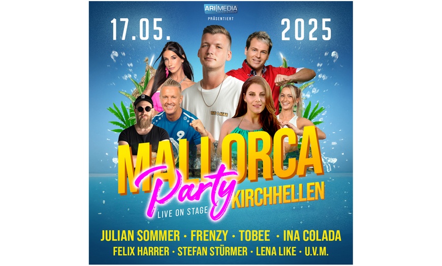 Image 2: Ticket für „Sommer-Schlager“ oder „Mallorca Party“ am 16.05. & 17.05.