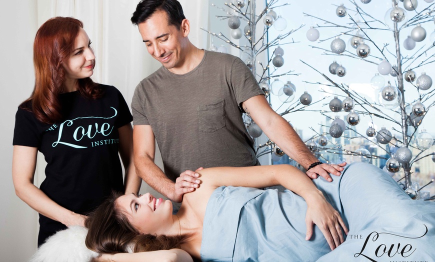 Image 2: Hands-On Couples Massage Class at The Love Institute