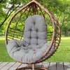 Image 3: Thick Padded Egg Chair Cushion for Hanging Swing Chair