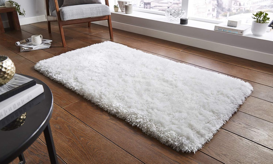 Image 5: Polar Plush Shaggy Area Rug