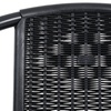 Image 7: Outdoor PE Rattan-Effect Stackable Chairs Set