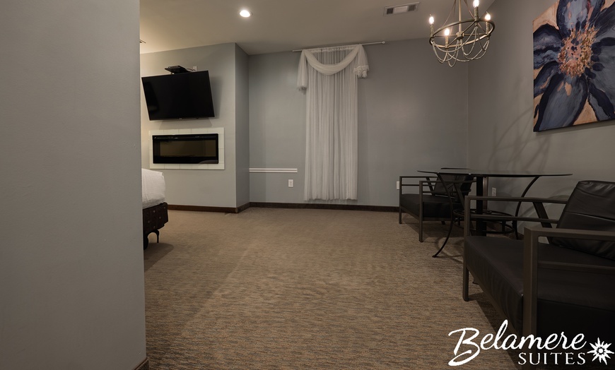 Image 18: Romantic Stay at Belamere Suites Hotel in Cumming, GA
