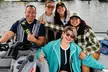 Experience One or Two Hour  Doo Switch Pontoon Boat Rental For Up to Seven (Up to 4% Off) at R&R Surf Rentals - Second Medium