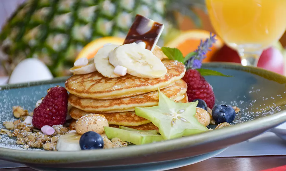 Frühstücks-Buffet inkl. Kaffee, Wasser & Saft für 1, 2, 4 Personen