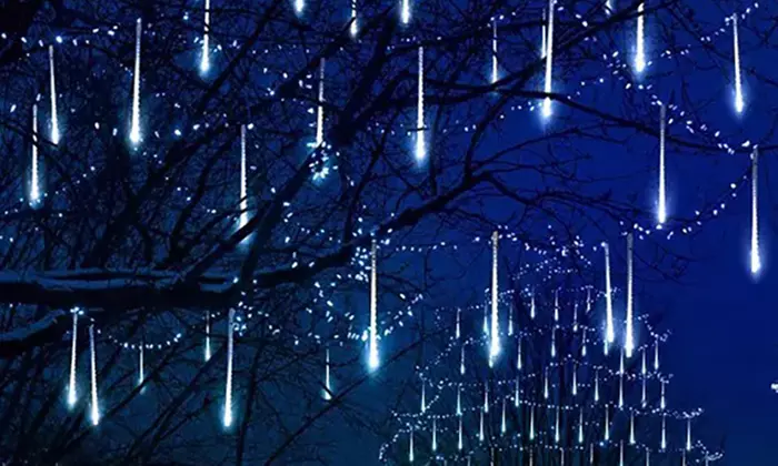 Fino a 2 confezioni di luci decorative a goccia impermeabili