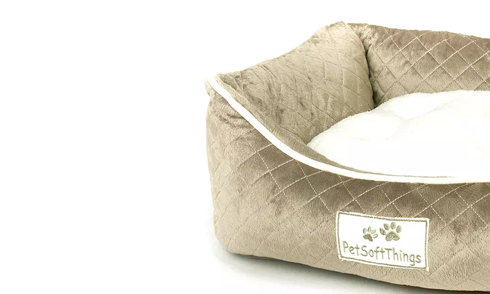 Plush Fluffy Soft Warm Calming Medium Small Dog Puppy Kitten Cat Pet Bed Cuddle