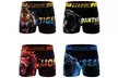 Lot de 4 boxers microfibre FREEGUN divers univers pour homme, motif et taille au choix - Second Medium