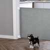 Image 1: Pawhut Retractable Pet Dog Gate