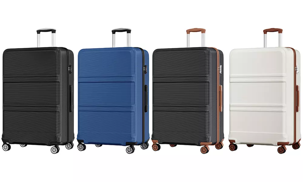 Maleta rígida extragrande de ABS con capacidad de 141 litros, ruedas 360º y cierre TSA, con envío gratuito - Primary Image