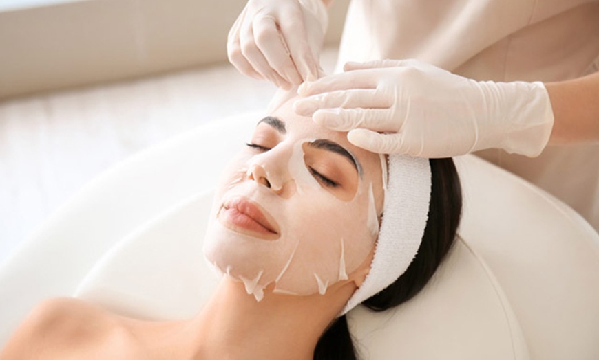 Image 2: Signature/ Microdermabrasion w/ Optional Photo Rejuvenation LED Facial