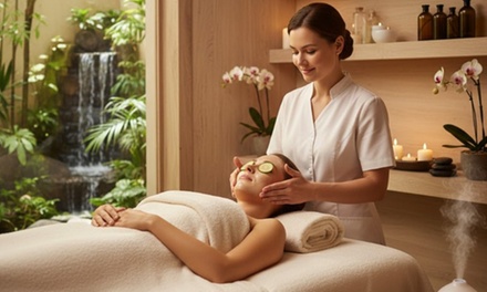 One 30 min Session of Timeless Glow Express Facial + Neck, Arm, Shoulder and Scalp Massage - Lush Skin Spa